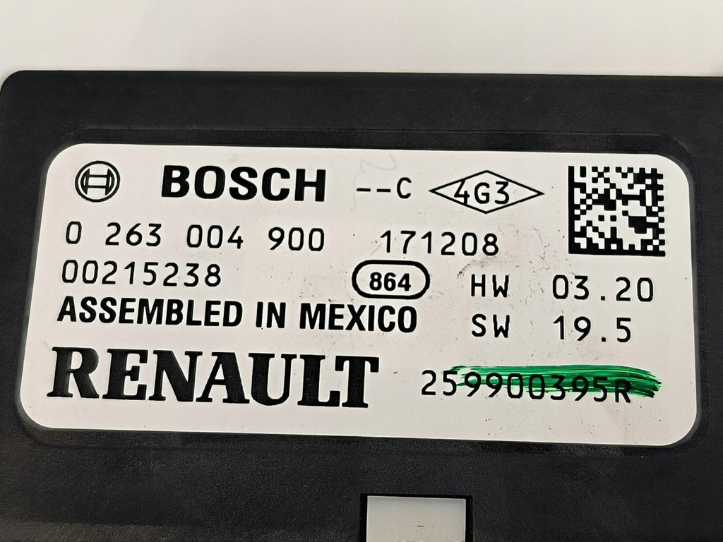 фото №3, Модуль 0263004900 renault megane iv lift