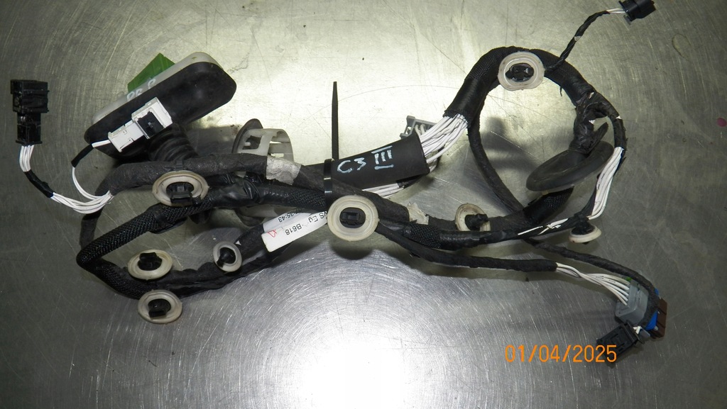 фото №1, Джгут двері правий перед citroen c3 iii 9825343880