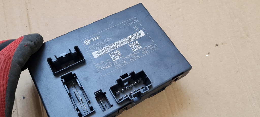 фото №5, Sq5 8r q5 lift модуль блок управления сиденье 8r0959760e