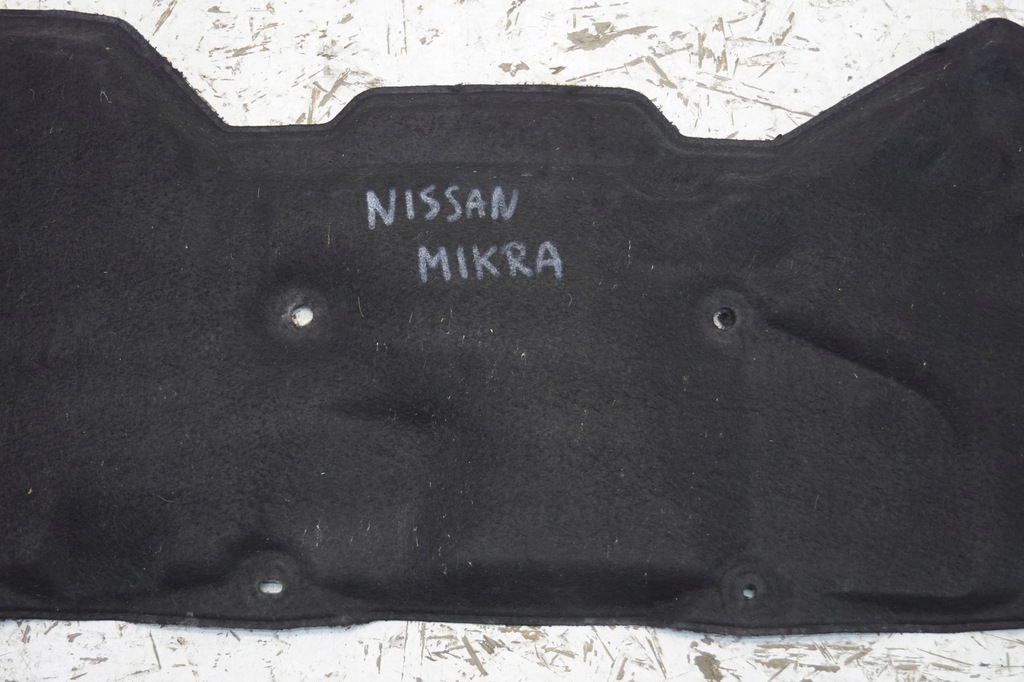 фото №4, Шумоизоляция капот + клипсы nissan micra k12
