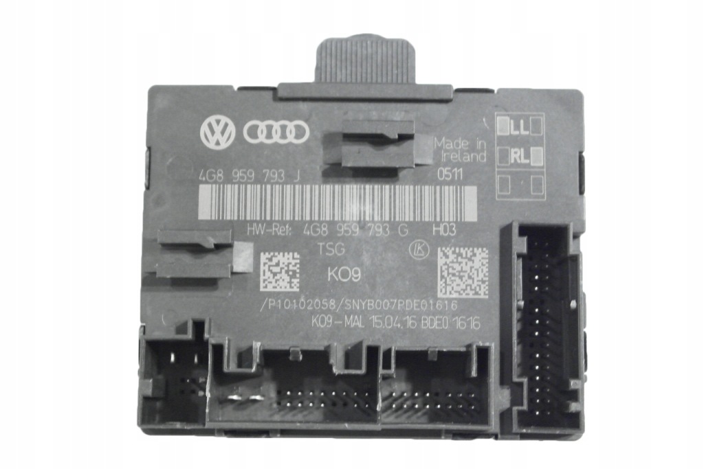 фото №1, Audi a6 c7 4g0 lift модуль двері 4g8989793g