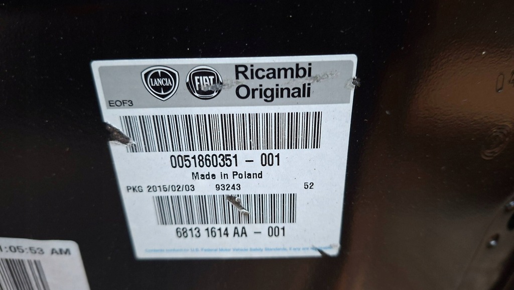 фото №6, Підрамник перед 51860351 fiat 500 2007-