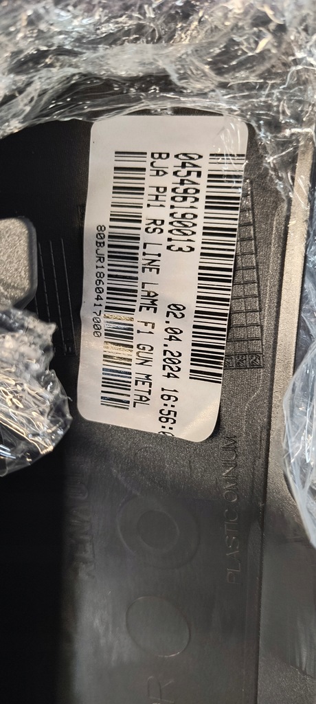 фото №9, Молдинг бампера перед renault clio vrs line