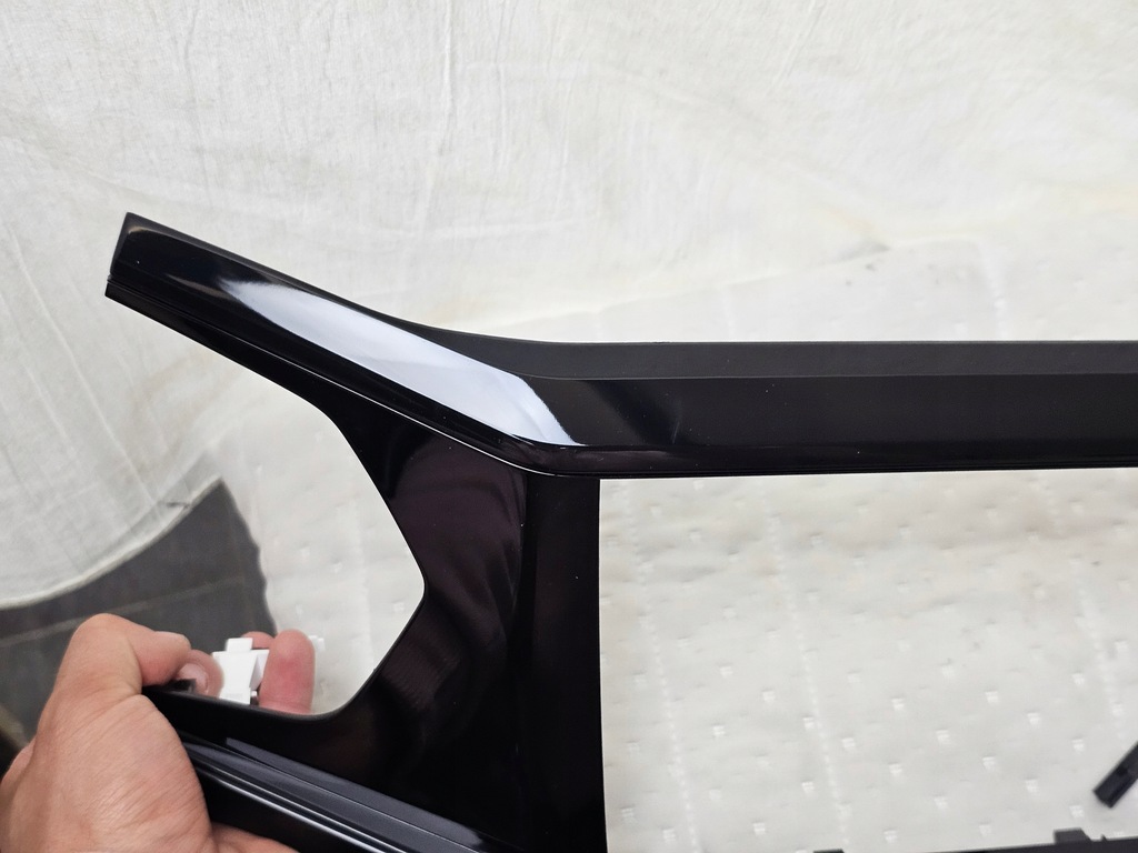 фото №14, Молдинг защита dekor консоли рамка спидометра решётка обдув vw t-cross led