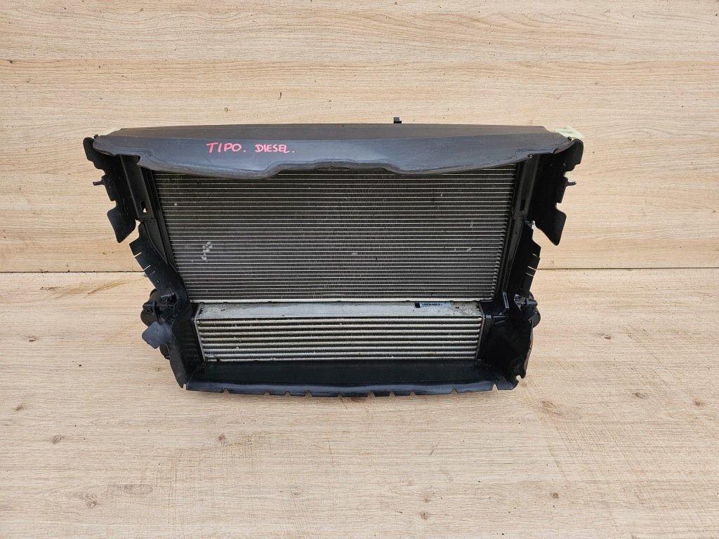 фото №1, Fiat tipo радіатор комплект радіатор 1,6 дизель