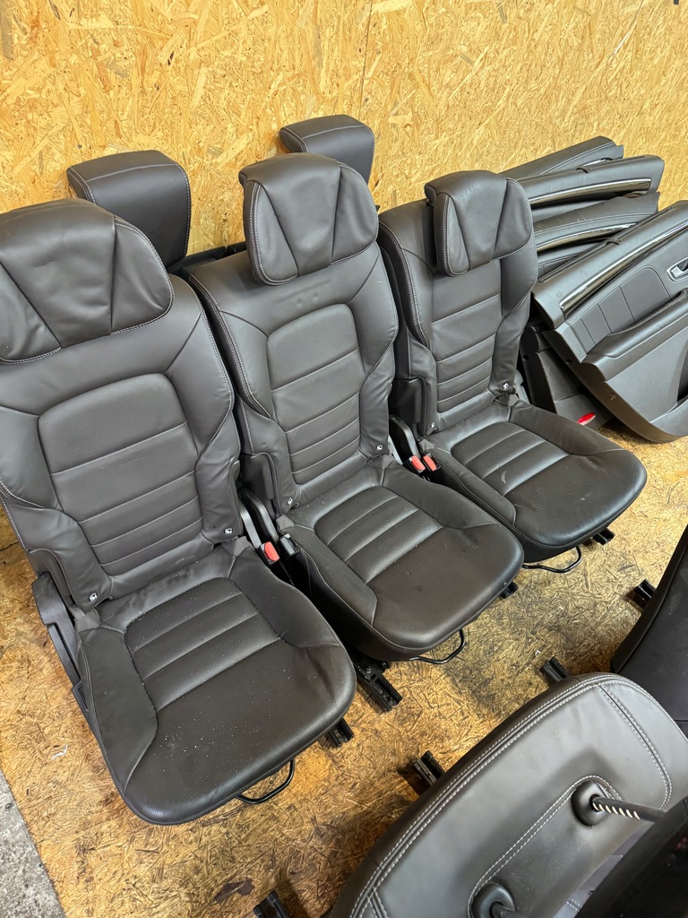 фото №7, Сидіння сидіння заднє сидіння обшивки renault espace v initiale коричневий 7 осіб