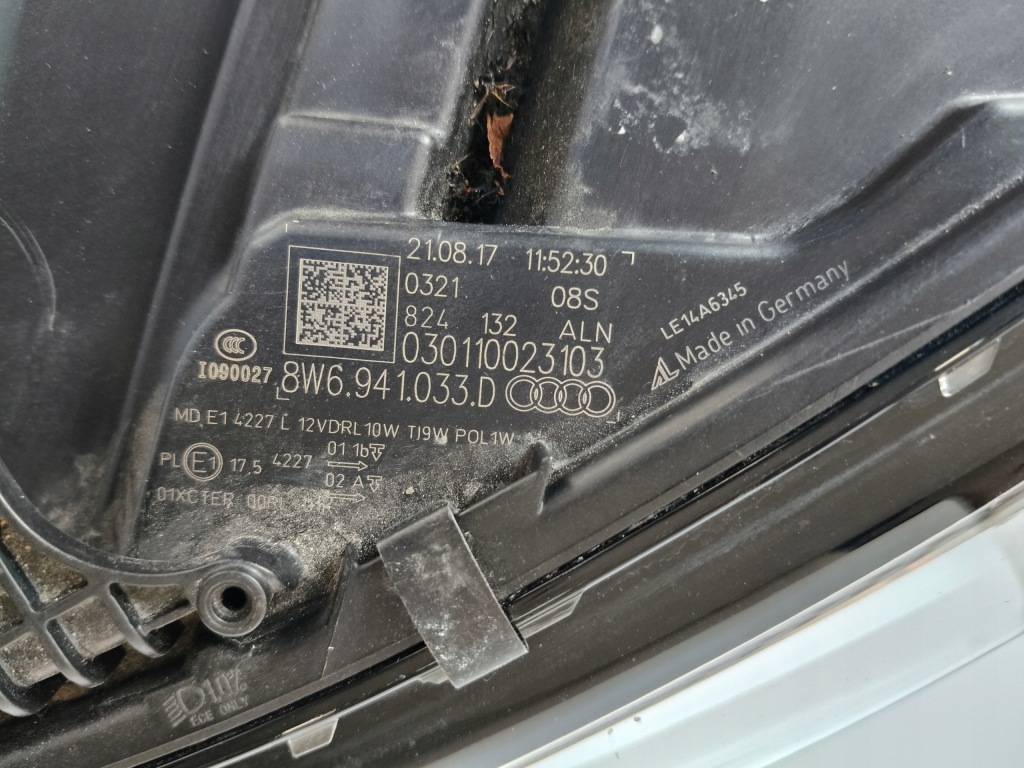 Фара левая фара audi a5 8w6 16- full led Цена