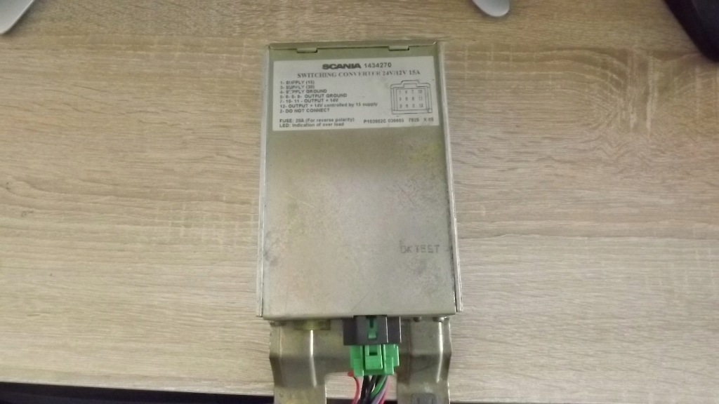 фото №1, Бортовой компьютер блок управления switching converter 1434270