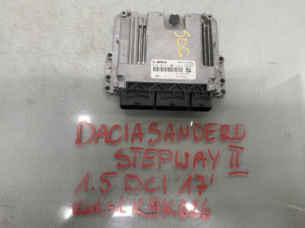 фото №1, Бортовой компьютер двигателя dacia sandero ii stepway 1.5 dci 237106319r 0281032811