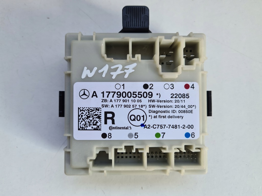 фото №1, Модуль дверь левый задняя mercedes a-klasa w177 18-