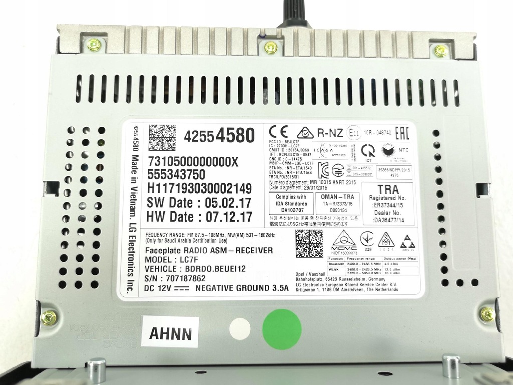 фото №13, Екран навігації радіо opel corsa e astra k ori aso новий