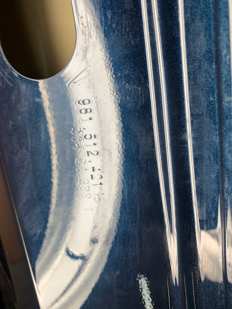 фото №6, Крышка багажника задняя двигателя багажника porsche boxster 981