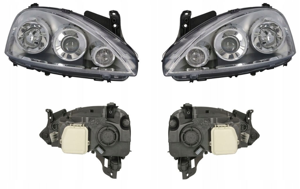 фото №1, Фара лампа opel corsa combo c 03-10 l+p tyc