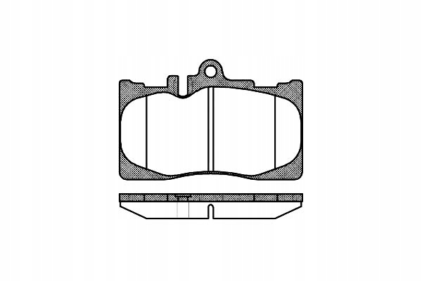 фото №2, Remsa гальмівні колодки гальмівні lexus ls 400 ucf20
