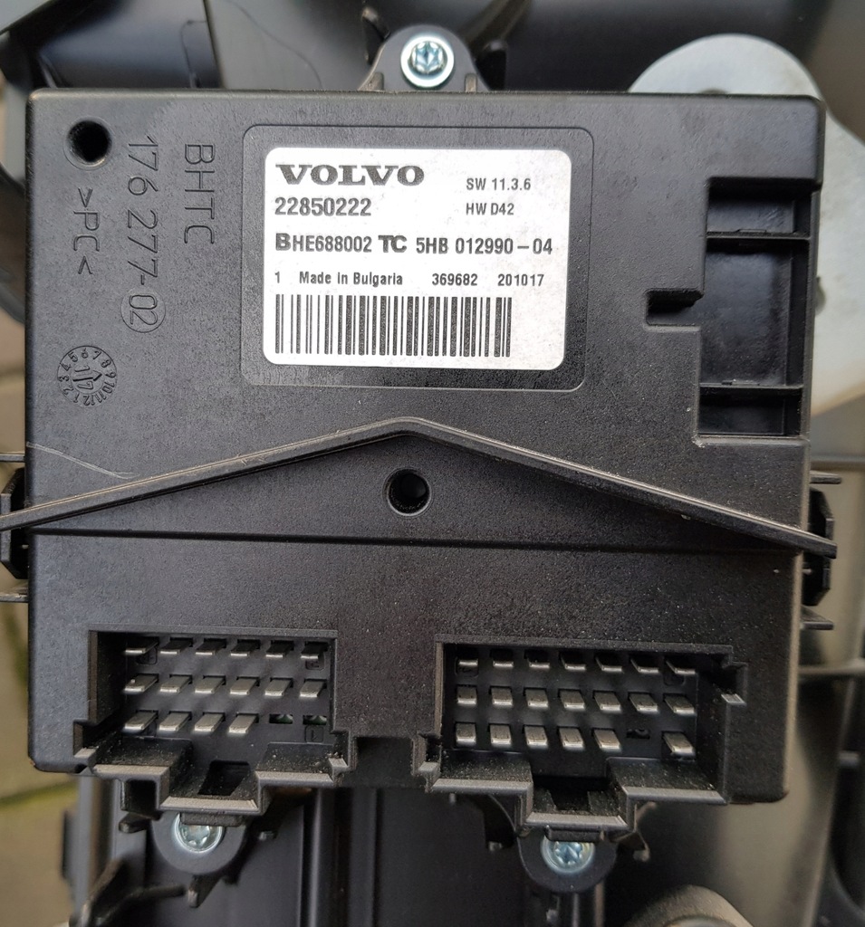 фото №7, Блок керування обігрівача кондиціонера панель обдув кондиціонер volvo fh 4 fm