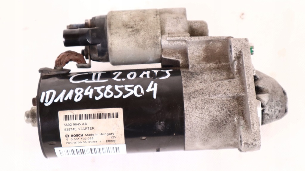 фото №6, Jeep compass ii 2.0 mtj 17- стартер 56029645aa