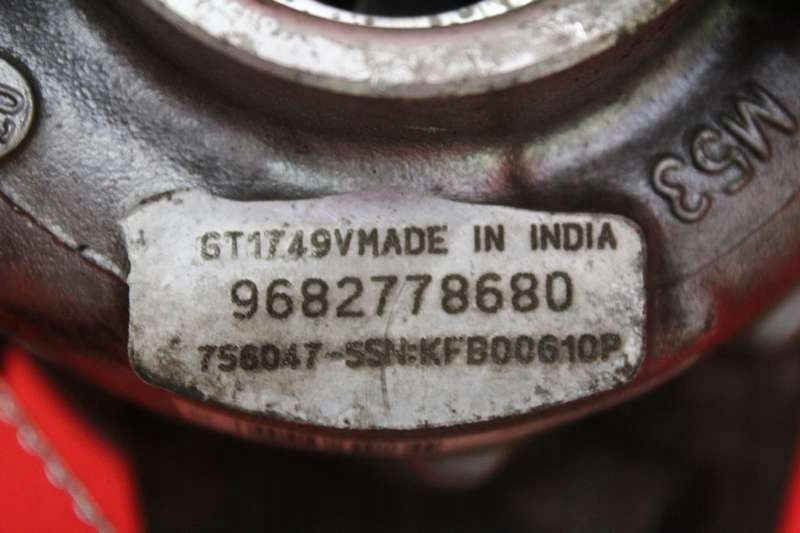 фото №9, Турбонагнетатель турбина 9682778680 citroen c4 picasso 1 i 2.0 hdi 136 km