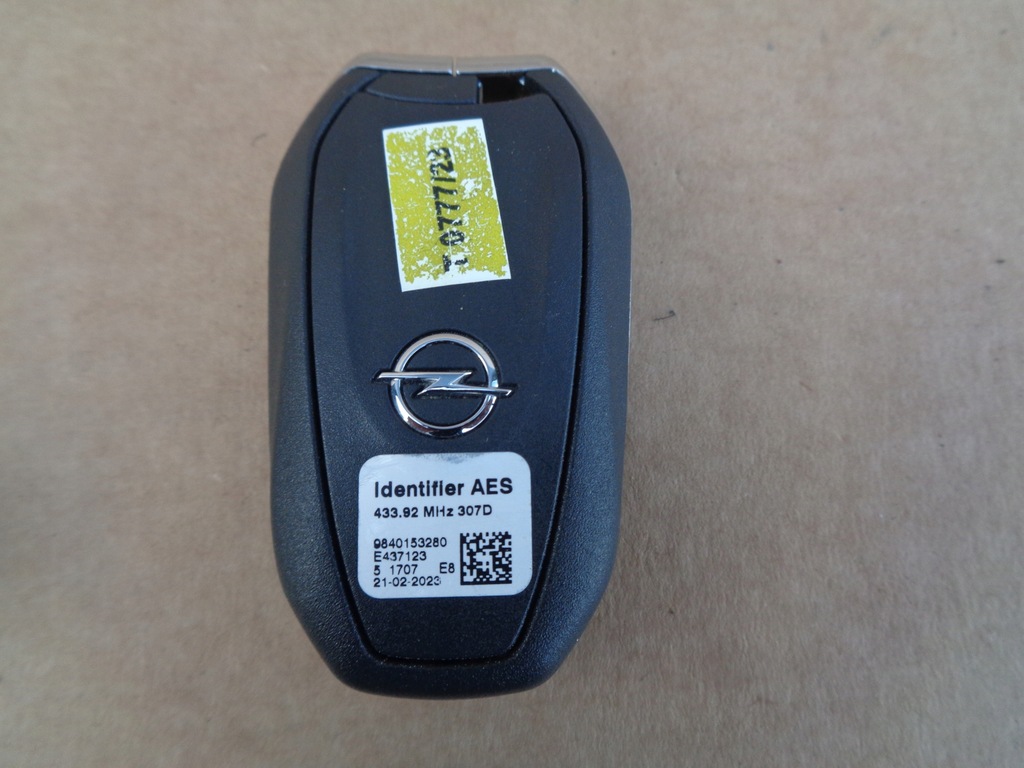 фото №5, Opel astra l imo ключ вкладка 9809759880