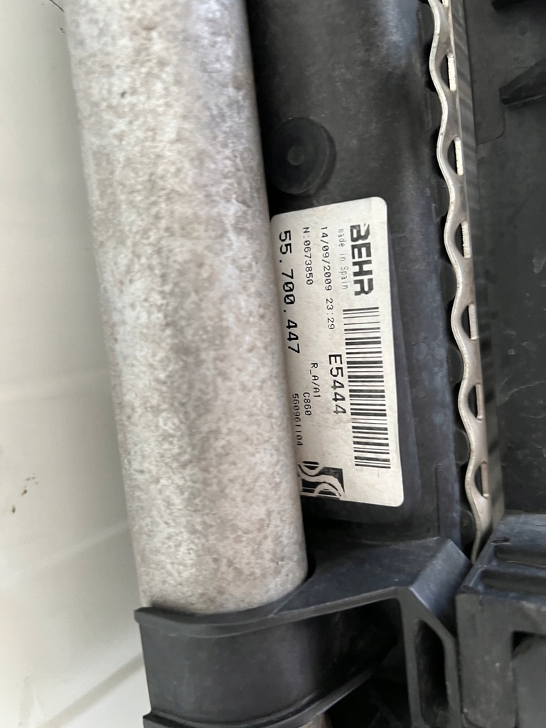 фото №10, Pas передний радиатор fiat fiorino