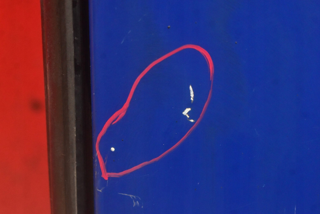 фото №6, Дверь задние правое крыло ciemnoniebieskie fiat doblo 1 i lift 05-17