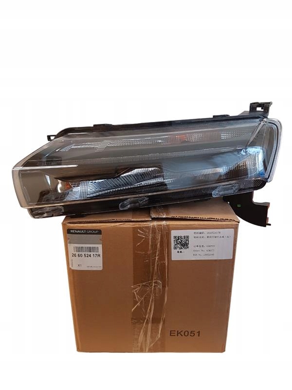 фото №1, Фара лівий перед dacia spring 266052417r новий оригінал оригінальний номер