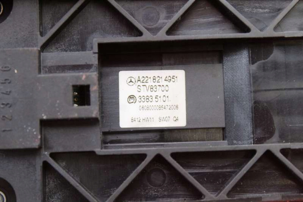 фото №7, Панель управление окон a2218214951 mercedes s-klasa w221 05-09