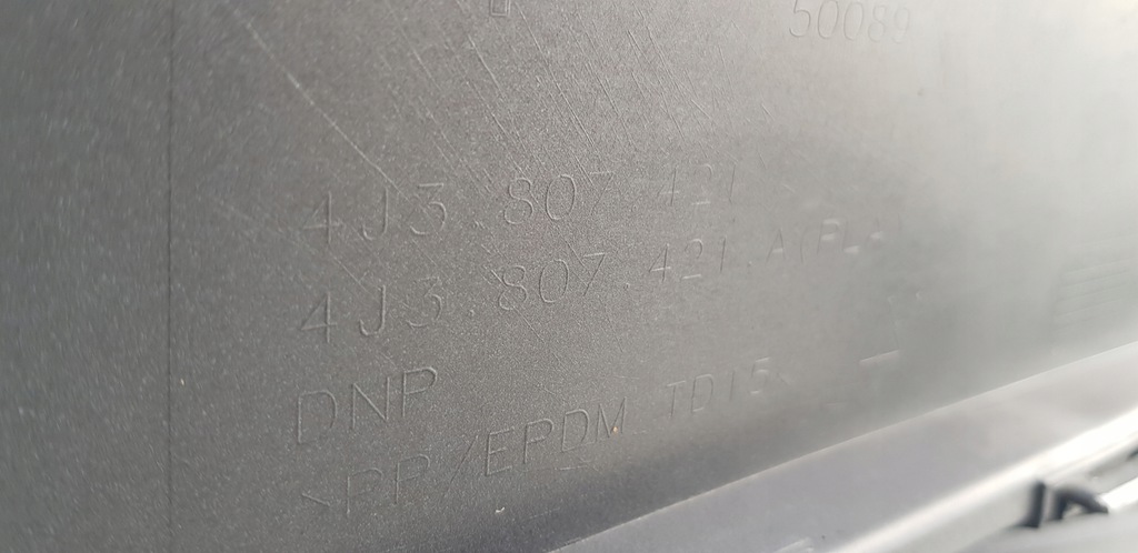 фото №16, Audi e-tron 4j3 gt бампер задняя задний 4j3807421