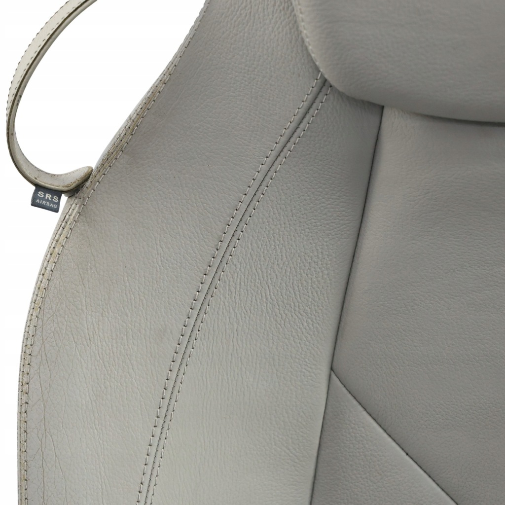 фото №11, Mercedes r171 передний сиденье кожаный szary правый перед