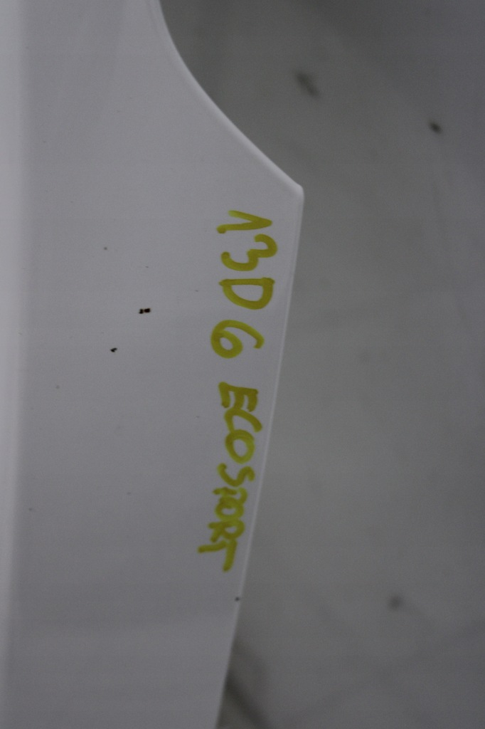 фото №12, Ford ecosport ii 12r- капот крышка двигателя diamond white no.2