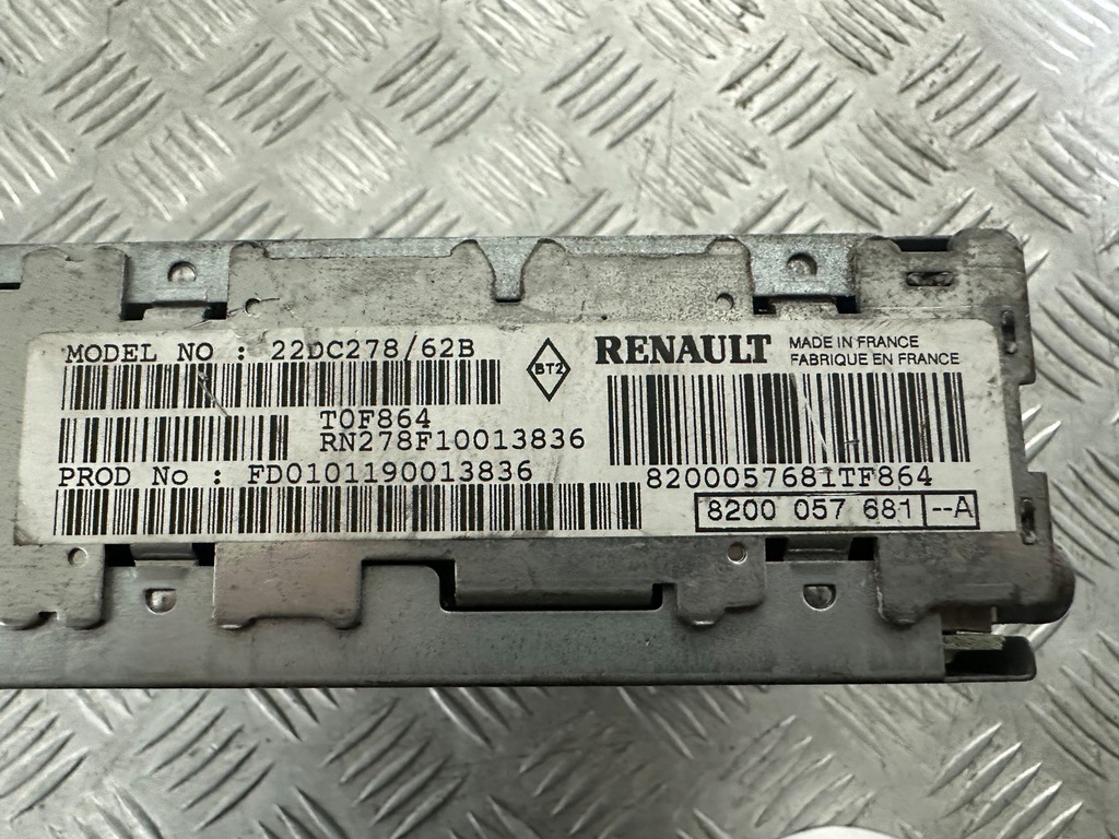 фото №8, Renault clio ii радіо 8200057681a
