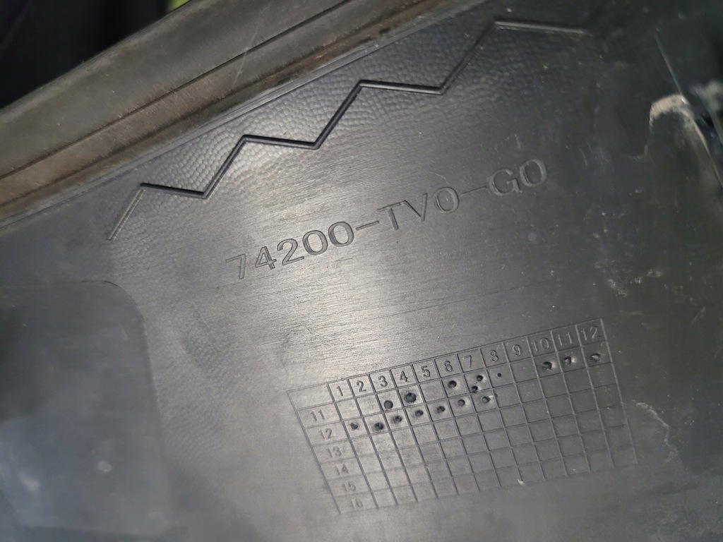 фото №8, Honda civic 9 ix mk9 жабо europa 74214-tv0-g000 74200-tv0-g0