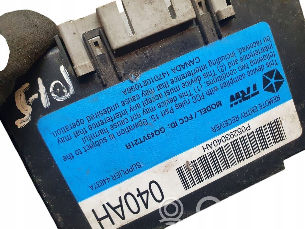 фото №6, Chrysler pt cruiser 2004 другое компьютеры / модули / блоки управления