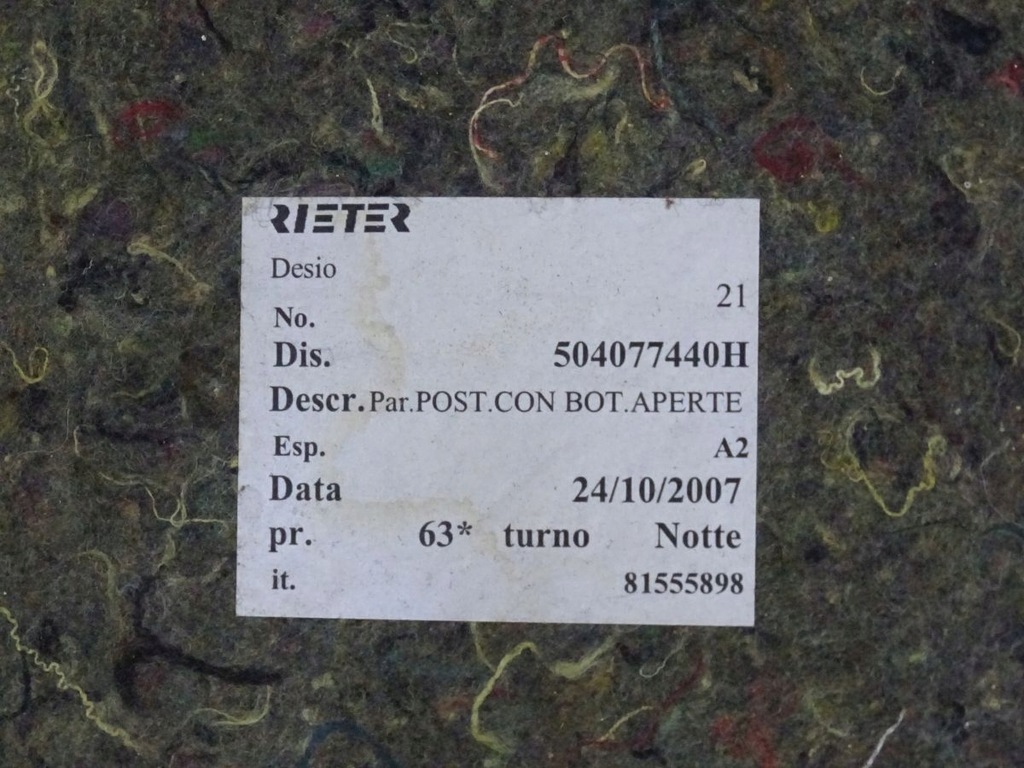 фото №7, Iveco eurocargo 02-15 оббивка стіни задня