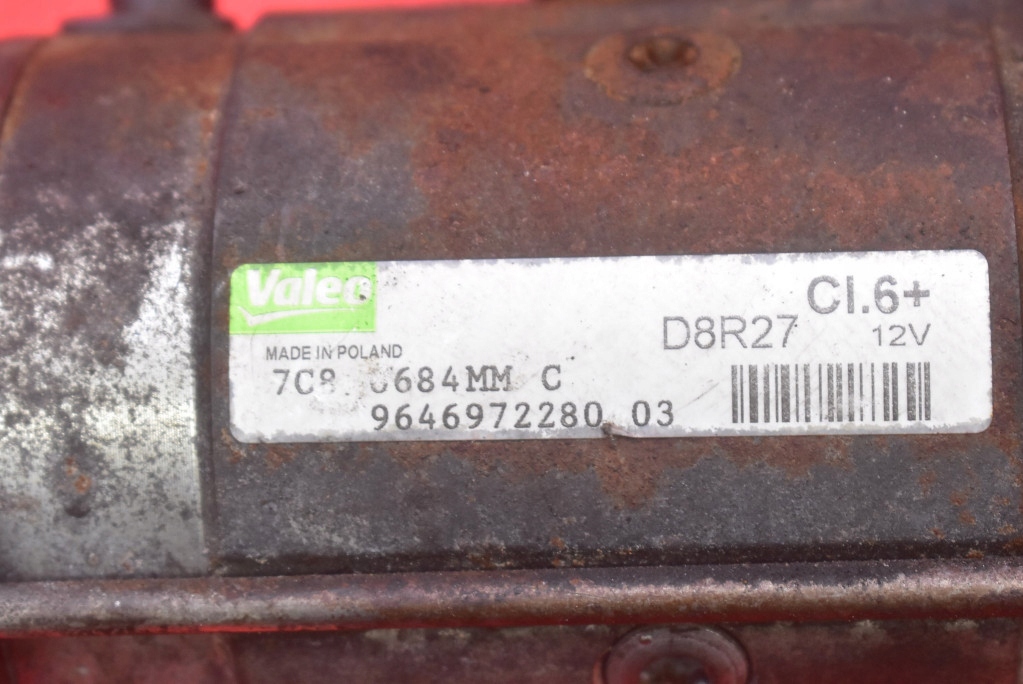 фото №7, Стартер test 9646972280 citroen c5 ii x7 iii 2.0 hdi 140 km 08-17