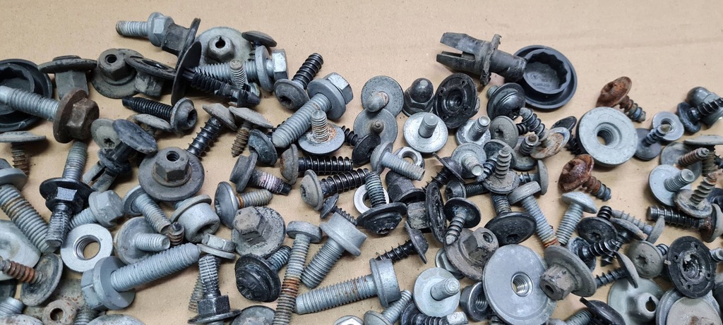 фото №7, A6 c8 4k болты винтики гайки крыльев бампер перед lz7s a7 4k