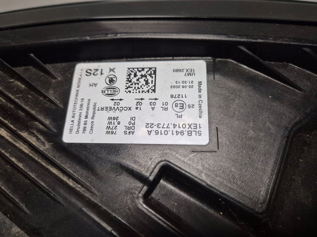 фото №7, Лампа права перед skoda enyaq full led 5lb941016a