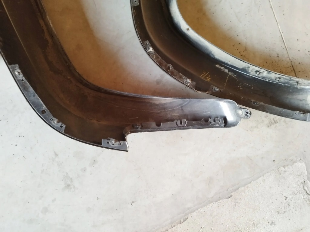 фото №6, Jeep grand cherokee 2002 з передній накладки, накладки крила комплект