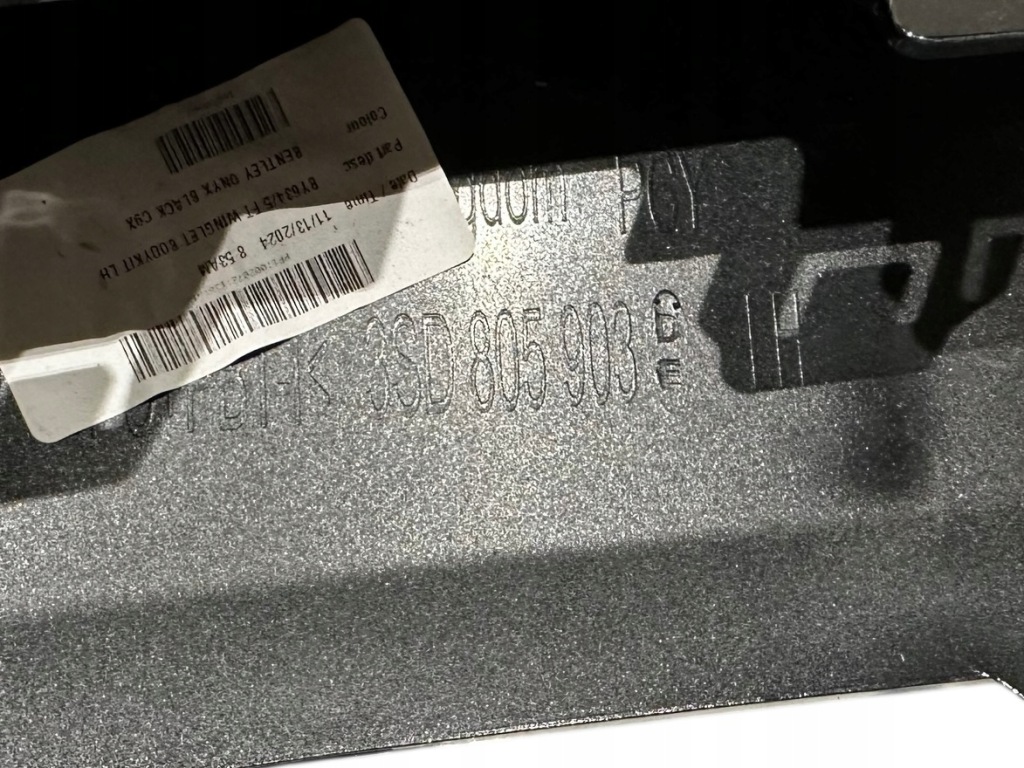 Bentley new gt перед спойлер накладка бампер 3sd805904 3sd807093 3sd805903 Зі Шроту