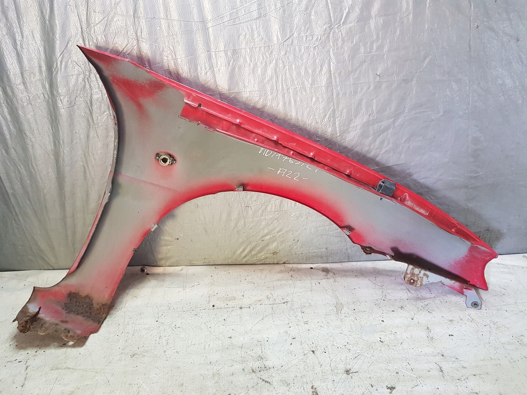 фото №12, Крила mazda mx3 лівий перед червоний