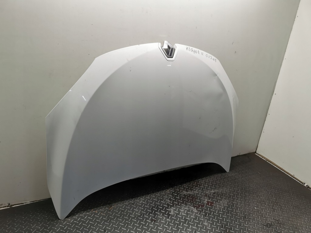 Капот крышка двигателя renault megane 3 рестайлинг  ov369 Оригинал