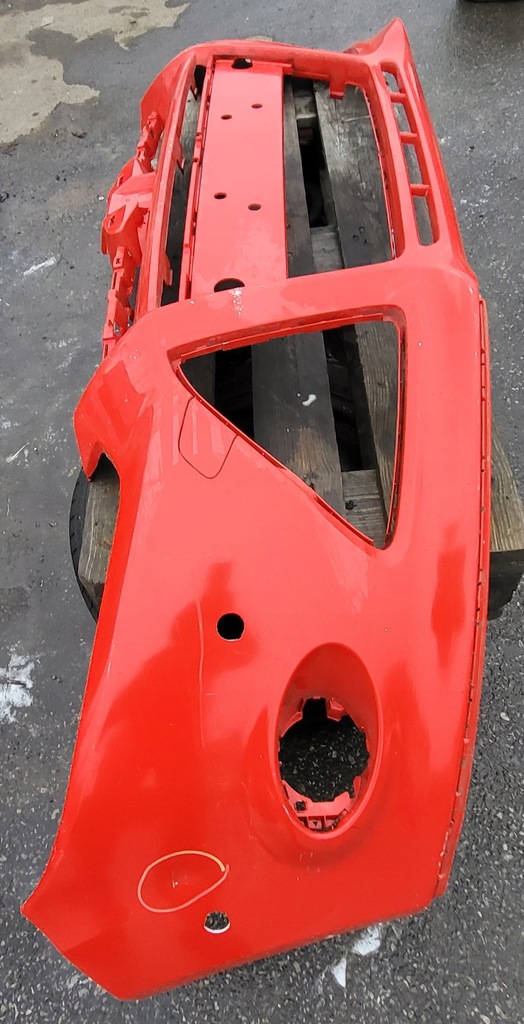 фото №16, Бампер передний перед ford focus 3 iii mk3 красный оригинальный номер