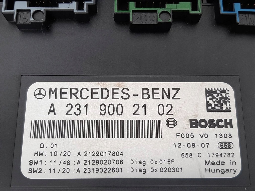 Модуль блок управления sam mercedes sl r231 w231 Доставка
