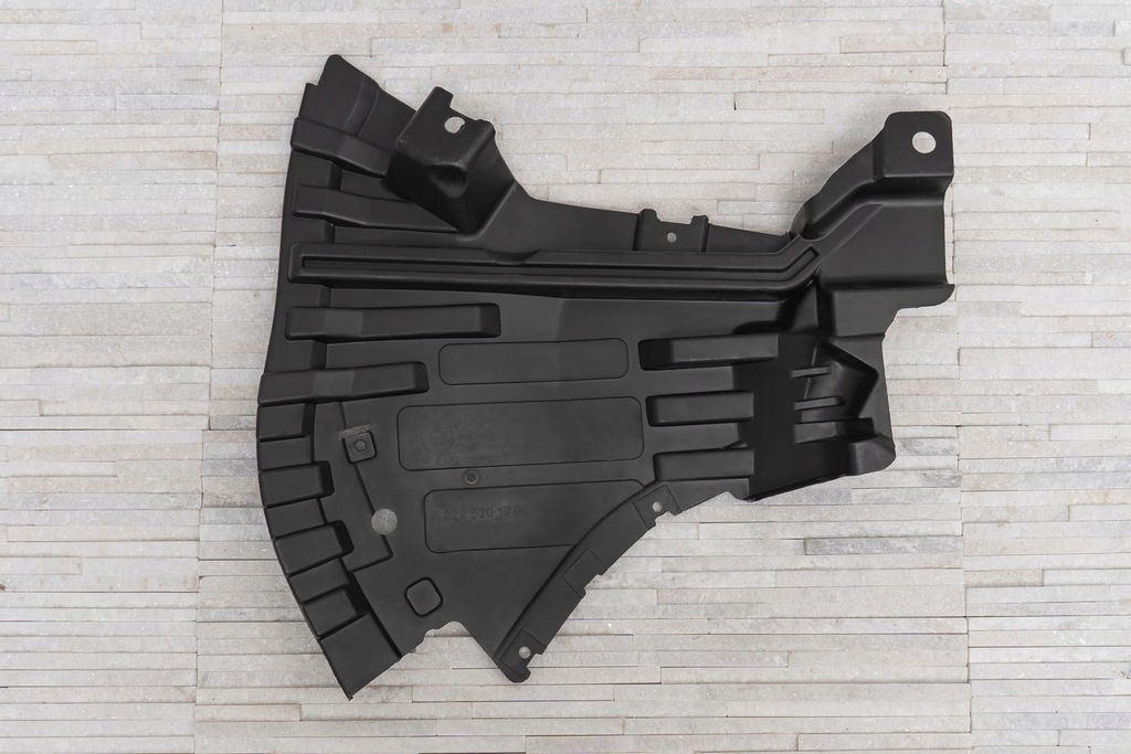 фото №9, Mercedes s w222 amg 2017-2020 защита бампера левая a2225201900 + болты