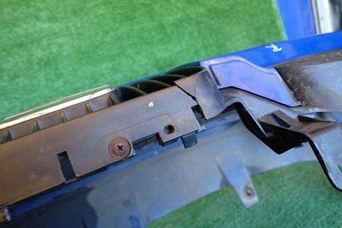 Seat leon i 98-05 toledo ii бампер передній перед Зі Шроту