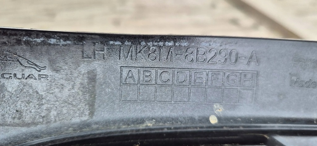 фото №10, Jaguar f-pace x761 lift 21-24 svr решётка бампера левый перед org