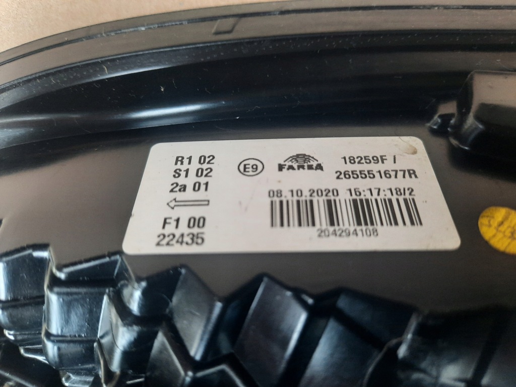 фото №6, Лампа задняя задняя renault twingo iii 3 lift левая оригинал