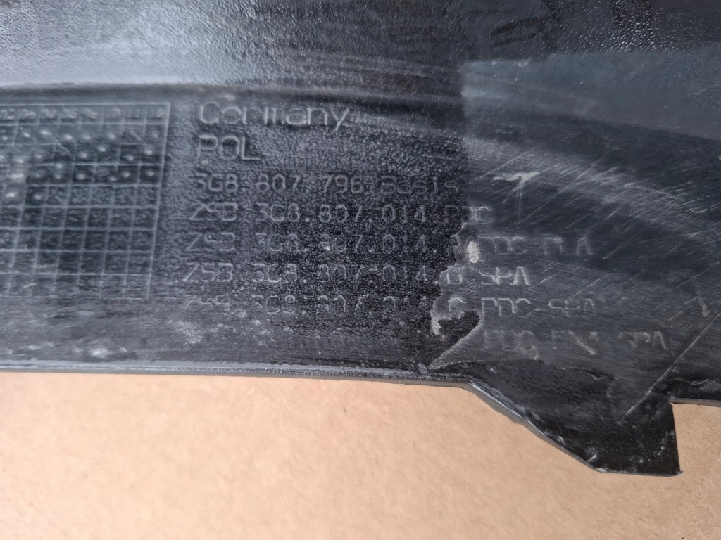 фото №14, Кутик бампера передній vw arteon 3g омивачі pdc оригінал