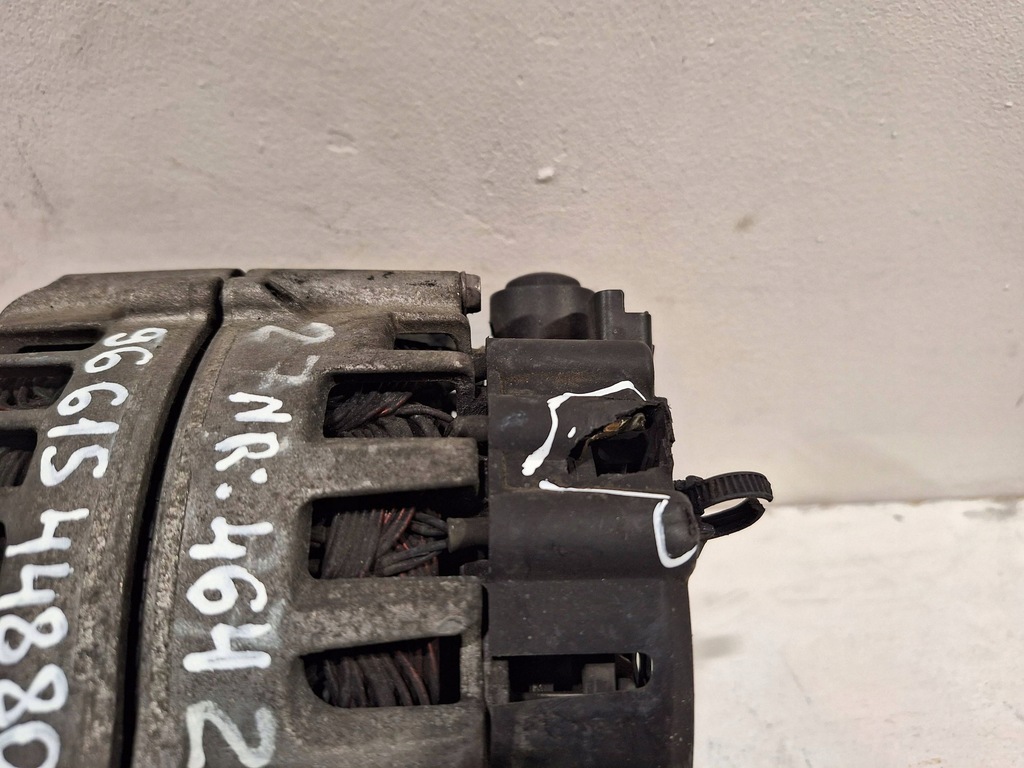 фото №9, Генератор 9661544880 citroen c4 picasso 2.0 hdi 06-