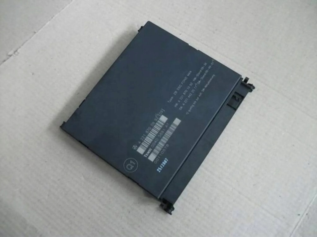 фото №1, Mercedes s w221 модуль блок керування сидіння сидінь задня