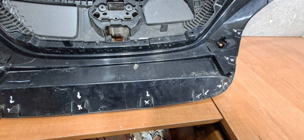 фото №9, Nissan leaf ii lift 22r решётка радиатора решётка радиатора 620726wk5btc 620706wk6a 620706wk6b